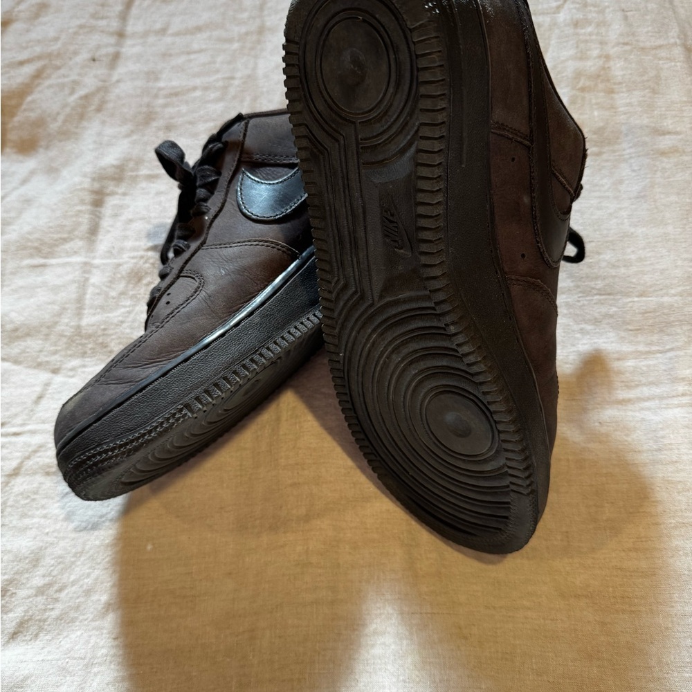 Womens Brown Air Force 1’s Nike Sneakers